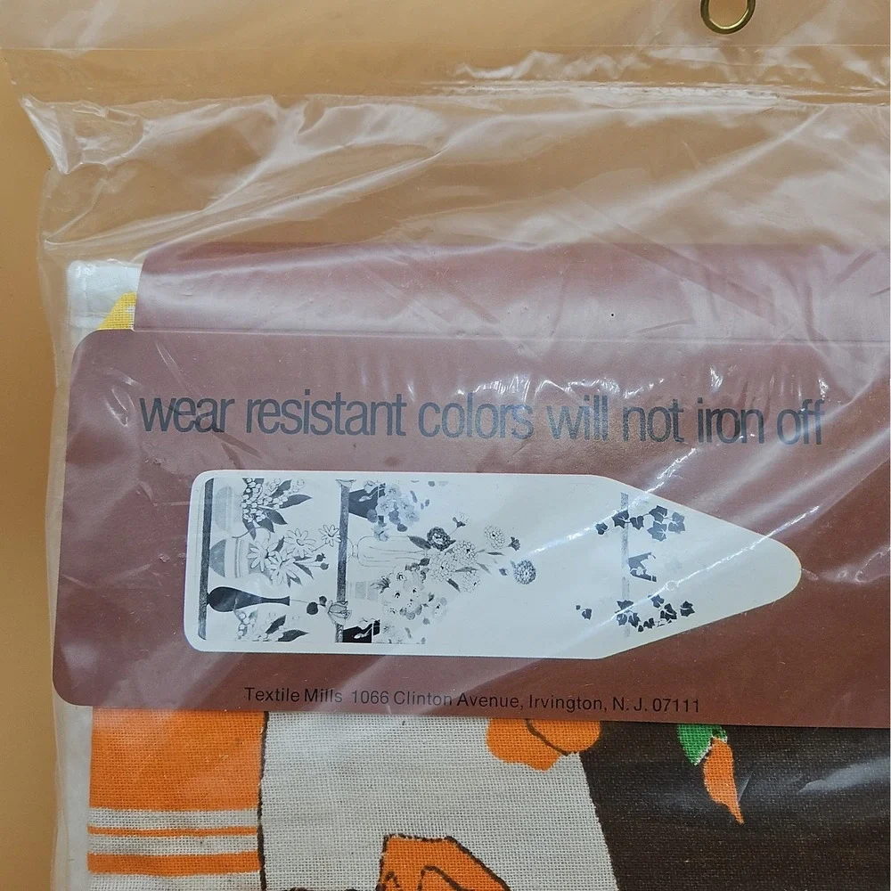 Vintage Decorator Ironing Board Cover Pad NOS Floral Daisy Lily O The Valley 54